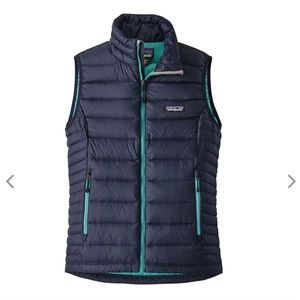Women's Down Sweater Vest Patagonia Women's Navy Blue Down Sweater Vest